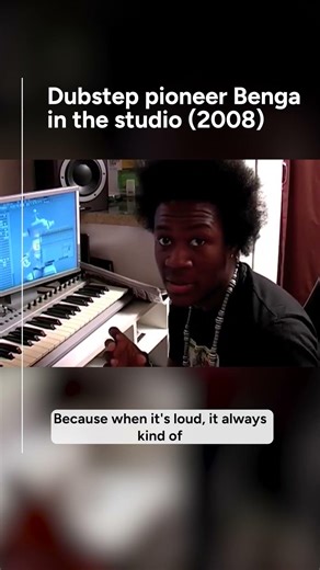 Benga: "When I mix basslines I mix really loud. Blowing my speakers."