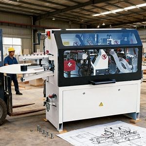 [Hot Item] Automatic Edge Banding Machine MDF Edge Bander Trimming Machine for Kitchen