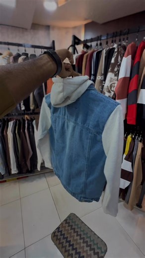 4.7K views · 49 reactions | Premium 100% Comfort Guaranteed Denim Hoodie  25% Discount Available ♨️  Reload Squad Outlet Location: ১২২, চড়পাড়া রোড, ময়মনসিংহ #foryou #trendingpost #viralreelsシ #winter #reloadsquad | Reload Squad | Facebook