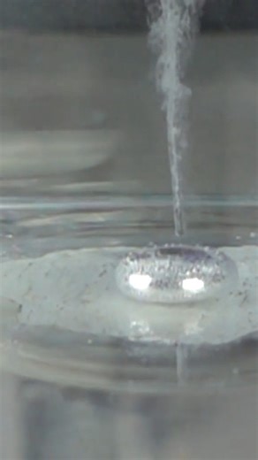 A metal heart beating