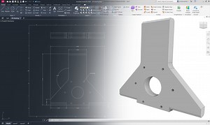 2D to 3D using DWG underlay