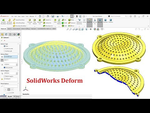 SolidWorks Deform feature