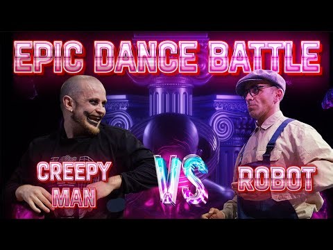Bartez vs Ramon 1/8 animation dance battle (robot dance battle) on Back to the future battle 2024