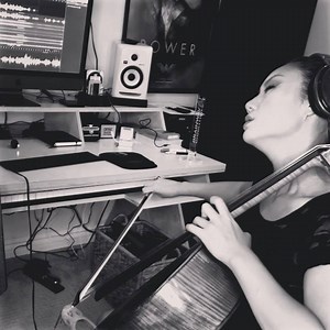 2.2K views · 136 reactions | Another Day, Another Remote Session! ☕️ Improvising and Recording Cello on the song “Heartless” for Industrial/Electronic Rock band, REVillusion. This track features Christopher Hall from Stabbing Westward on vocals  | Tina Guo | Facebook