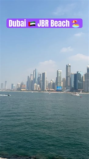 JBR Beach Dubai 🏖️ 🏝️ This Is Why Everyone Loves #jbrbeachdubai 🏖️🔥