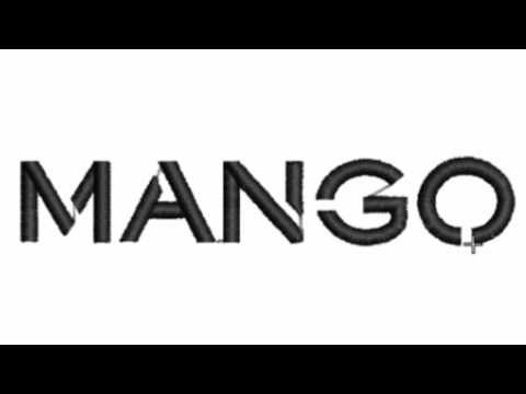 Mango Logo Embroidery Design