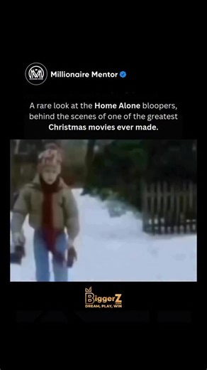 Millionaire Mentor on Instagram: "Most people know Home Alone for its legendary traps, hilarious chaos, and Kevin McCallister outsmarting two grown men… but the bloopers tell an entirely different story, one filled with real laughter, improvisation, and moments the actors struggled to get through without cracking up. Daniel Stern and Joe Pesci, the actors behind the Wet Bandits, spent half the movie laughing at the ridiculous situations their characters were thrown into. Many of the stunt setups