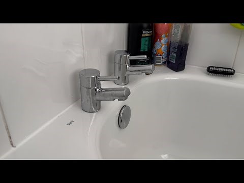 How To Change Single Bath Taps To Mixer Bath Tap With Shower Attachment UK Plumber