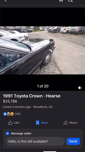 Weird Marketplace Cars on Instagram: "RHD manual hearse for 33🥶🥶 1G engine Fresh JDM Import – Right-Hand Drive Clean Virginia title, first U.S. owner. Odometer in kilometers. ? Well-maintained & ready to drive ?? Easy financing options available! Engine:I4 2.0L Transmission:Manual Drivetrain:RWD Fuel:Gasoline Exterior Color:Black Interior Color:Blue VIN:000000GS[hidden information]"