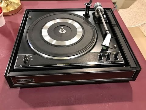 Garrard SL72B Turntable Repair and Restoration