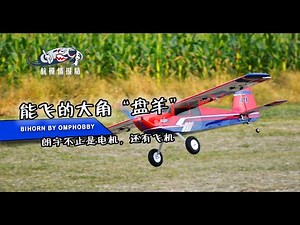 【RC Evaluation】BIGHORN ——BEGINNER RC PLANE PRODUCE BY OMPHOBBY 航模情报局测评朗宇大角羊运动机