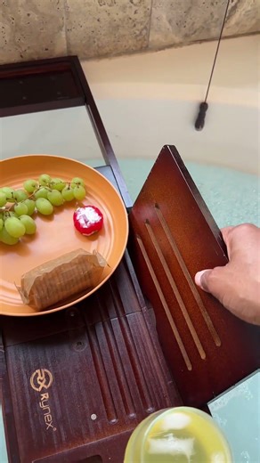 Luxury at Home: I love This Bamboo Bath Tray
