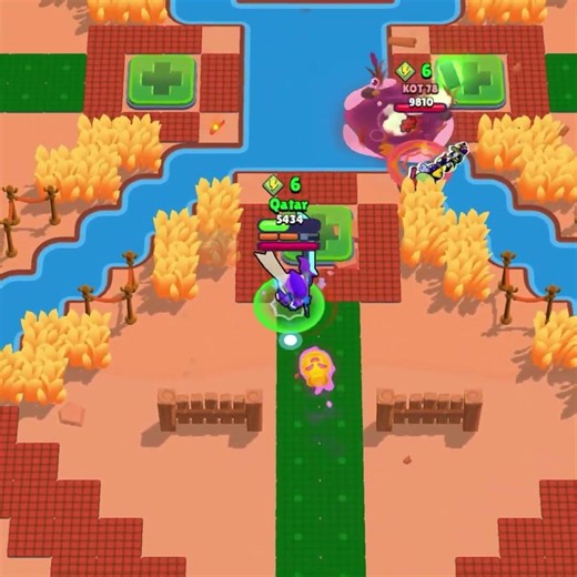 DOMINATING Randoms In Solo Showdown Random Map 😈🏆👑 #brawlstars #gaming #funny #supercell #brawl