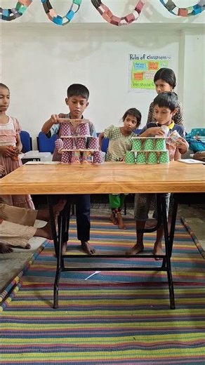 How fast can focus go in cup stacking speed game ⏱️ #shorts