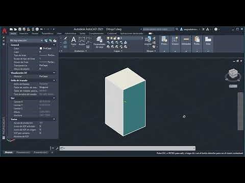 Cómo cambiar de color una sola cara de un sólido en Autocad