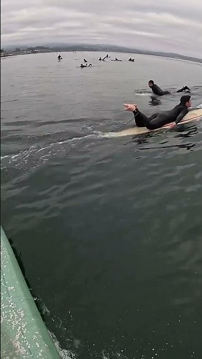 Aboard a 10’2 Michael Miller Drifter #surfing #surfboardreview #gopro #beach