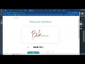 ACAD 25 Add Signature to Stamp
