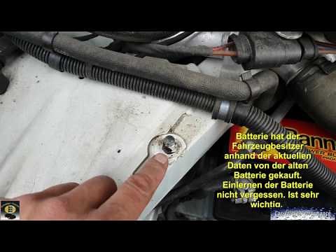 Audi R8 V10 Bj. 2011 Batteriewechsel, Schraubertipps, Hilfe-Video, Kurzanleitung