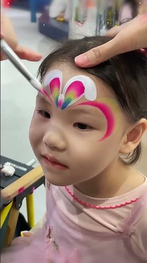 🦋 Lovely butterfly street art face painting tutorial for beginners