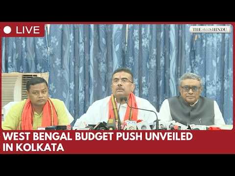 WB CM Suvendu Adhikari, Finance Minister Swapan Dasgupta address press conference in Kolkata