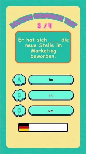 Deutsch Grammatik Test