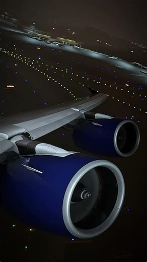 A380 Powerful Takeoff Sound – LAX Airport | Relaxing Aircraft White Noise #shorts