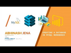 Setting up a database in MySQL Workbench