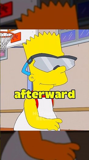 BART PLAYS BASKETBALL FOR THE MAFIA!? #simpsons