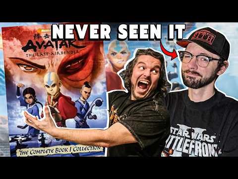 Showing my friend AVATAR: THE LAST AIRBENDER for the FIRST TIME