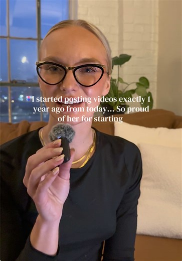 So happy i saved my first ever blooper too 😂 excited to see how far i will be at next year. #creatorjourney #1year