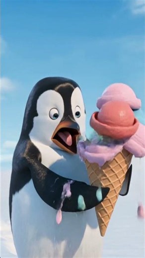 Penguin's Melting Ice Cream 🍦🐧