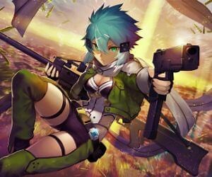 Sinon-Sword Art Online Live Wallpaper
