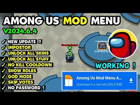 Among Us Mod Menu v2024.6.4 - New Features - Among Us Mod Apk v2024.6.4 - Gameplay