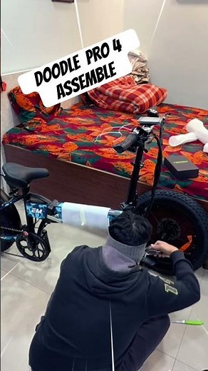 Doddle pro 4 electric cycle assemble | Unboxing #doodle #doodlepro #electriccycle #emotorad