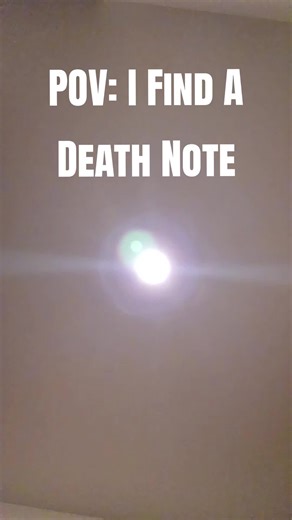 Pov: I find a death note #animefyp #deathnote