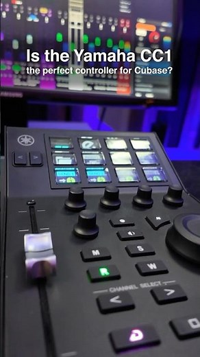 Is the Yamaha CC1 the perfect controller for Cubase? #mixing #musicproducer #yamahacc1 #mixingmusic