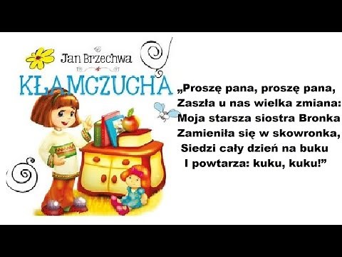 Kłamczucha 🎧 Jan Brzechwa 🎧 wiersze czytane dla dzieci 🎧 audiobook 🎧 bajki do słuchania