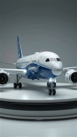 Boeing 787-9 Dreamliner Aircraft Build - Miniature Model ASMR ✈️