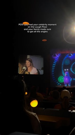 Laura Donovan on Instagram: "Laugh Floor is such an underrated attraction at Magic Kingdom. Have you ever been featured in the show? #travel #travelagent #fyp #trendingaudio #viral #viralreels #trendingreels #funny #disneytravelagent #favoritegrampytravels #comedyfloor #laughfloor #laughfloordisney #disneyattraction #celebritymoment"
