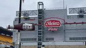 Massive Heinz ketchup bottle removed from Steelers' stadium scoreboard