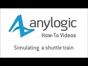 Simulating a shuttle train