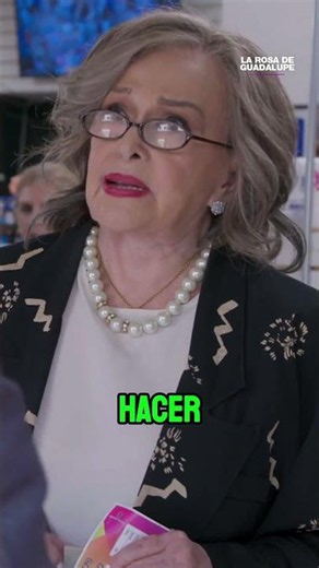 😱👜 You're an old shoplifter! 🚨😡 #LaRosaDeGuadalupe