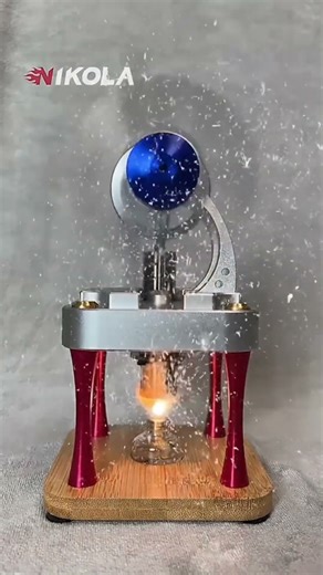 Antique Stirling Engine #stirling #engine #model #tank #pump #tractor #perpetualmotion #physics#law