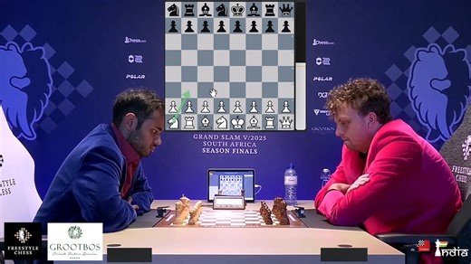 It's very difficult to checkmate a world class GM because they generally resign before the checkmate arrives! In these two games that you are about to witness Arjun Erigaisi did to Hans Niemann what is quite rare in elite chess - he checkmated him in 2 back to back games! Check out the game to find out how Arjun achieved it. Video: ChessBase India Edited by Ravindra Potawad #Chess #ChessBaseIndia #arjunerigaisi #hansniemman | ChessBase India
