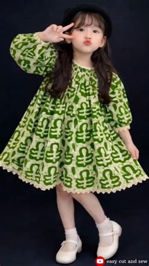 Elastic Neck Baby Frock Cutting and Stitching #shorts #youtubeshorts #shortvideo #short #viral