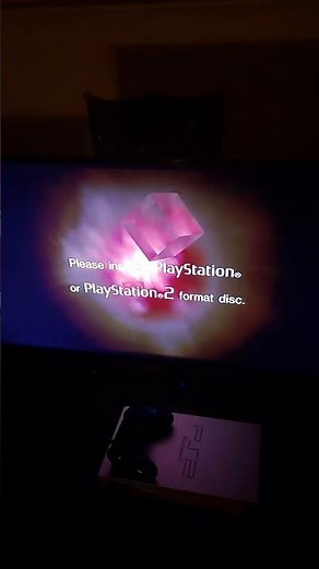 PS2 red screen of death error message