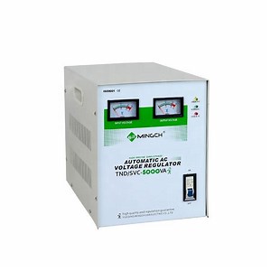 [Hot Item] Mingch Single Phase SVC 5000va 4kw AC Portable Automatic Voltage Stabilizer Regulator for Computer