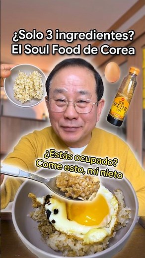 3 ingredients, 3 minutes: The real Korean Soul Food 🇰🇷🍳