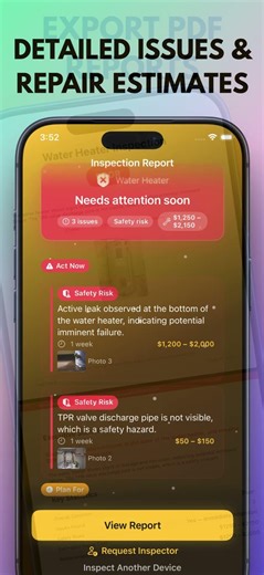 Home Inspect AI - Find Issues & Estimate Repairs