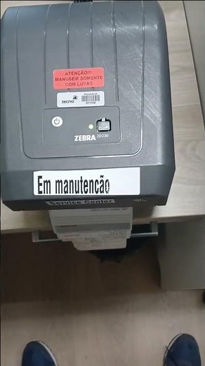 Zebra impressão configuração - ZD220